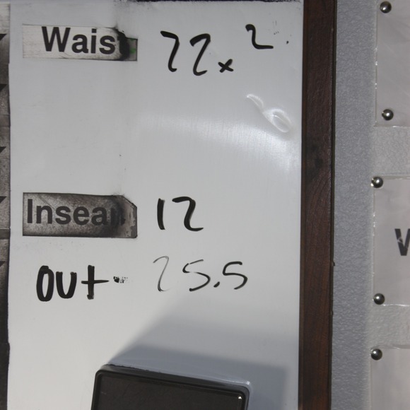 VTG Brooklyn Xpress Jeans Shorts Mens 44 Blue Denim Baggy Y2K Skate Pinkman - Picture 8 of 8